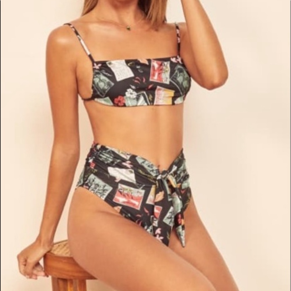 Reformation Postcards Bikini size XL - Picture 2 of 12